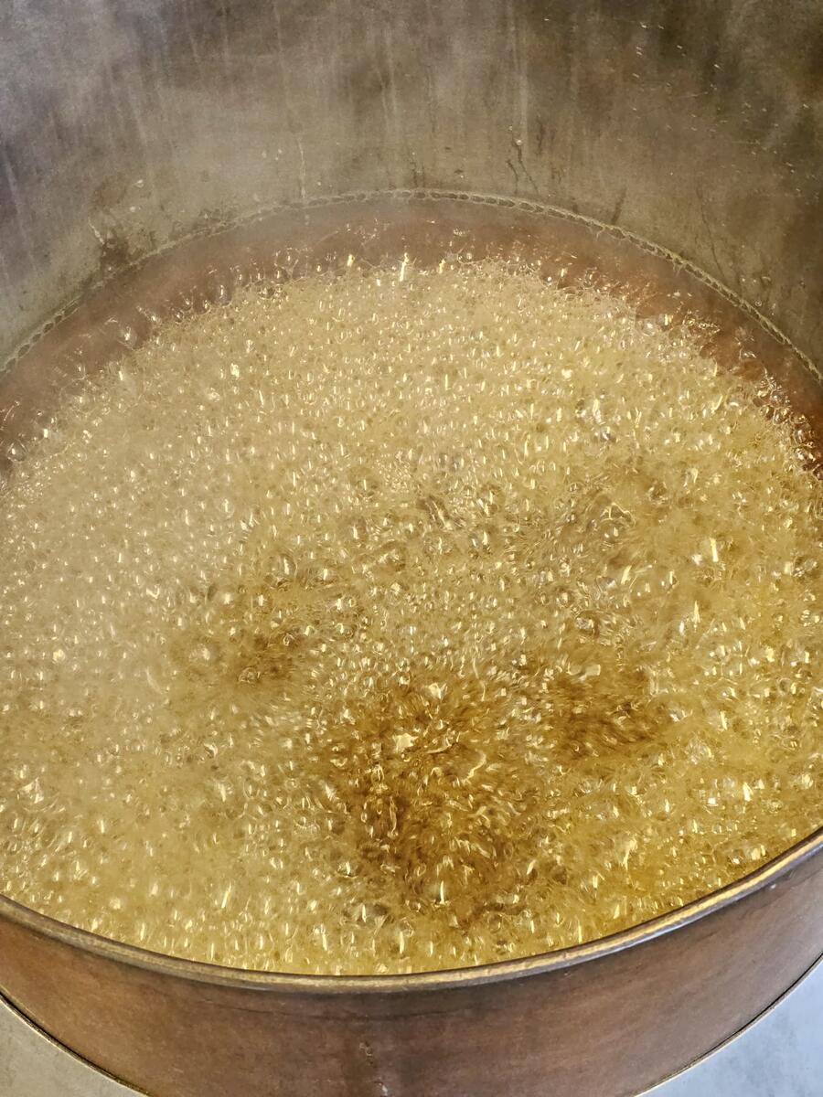 Step 1 &mdash; cooking the candies