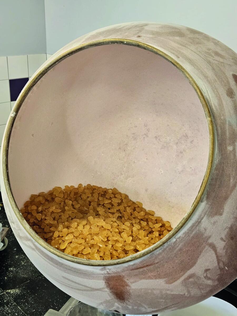 Step 5 &mdash; coating the candies